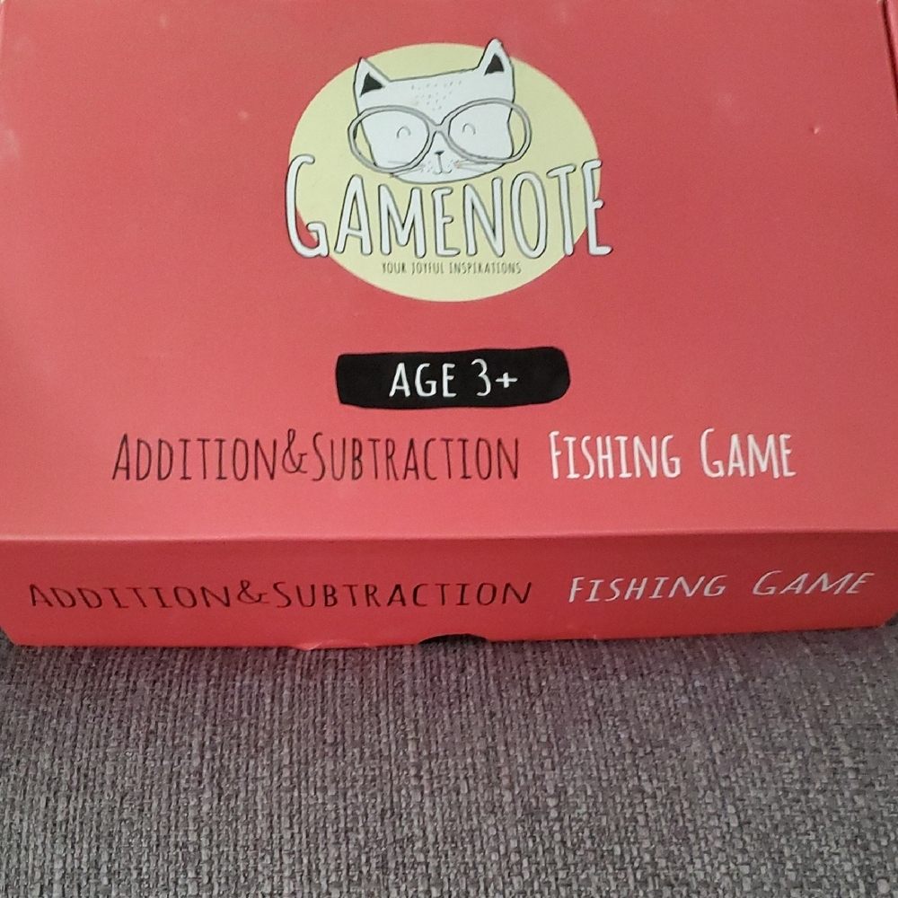 Gmenote Addition & Subtraction Fishing Game New
